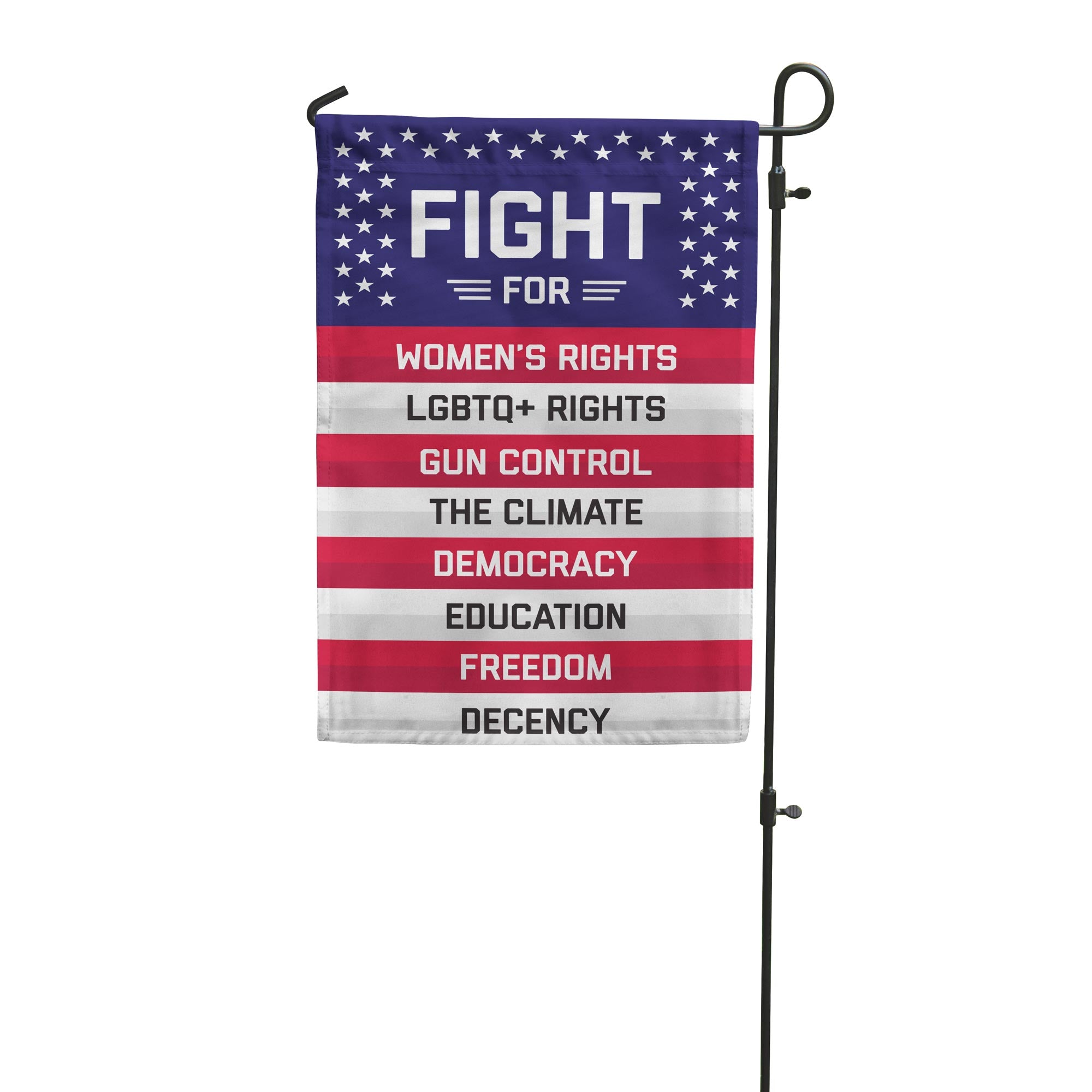 "Fight For..." Garden Flag