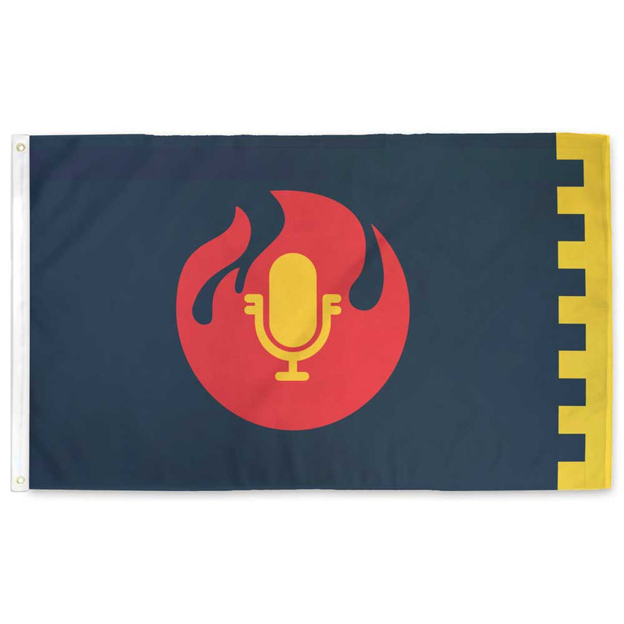Flagged For Content Podcast Flag