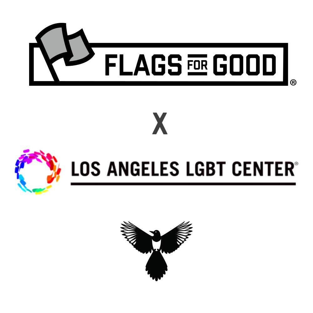 Magpie Pride Flag x LA LGBT Center