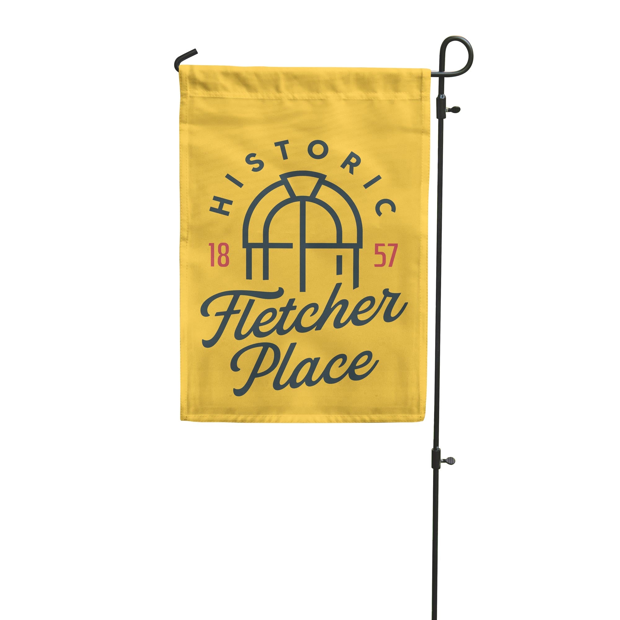 Fletcher Place Garden Flag