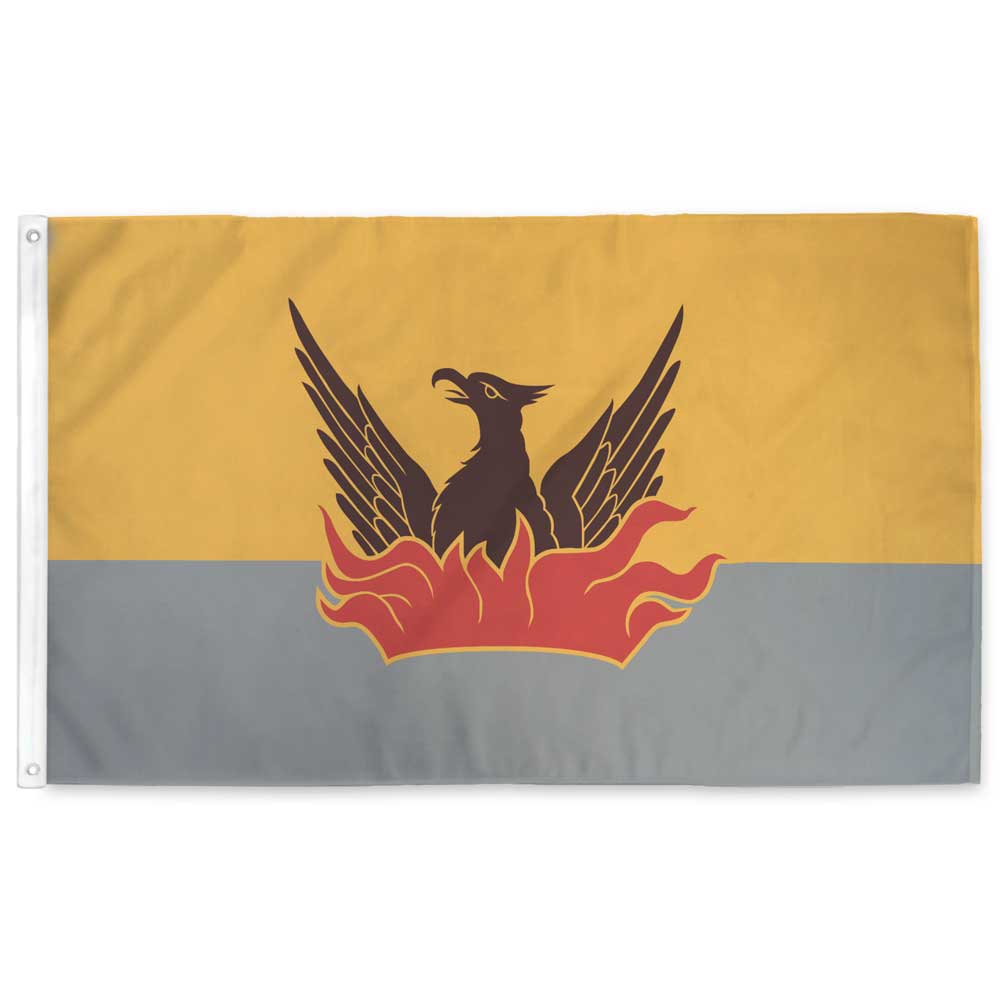 San Francisco "Fog & Gold" Flag