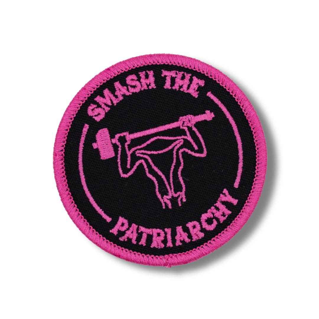 Smash the Patriarchy Stick-On Patch