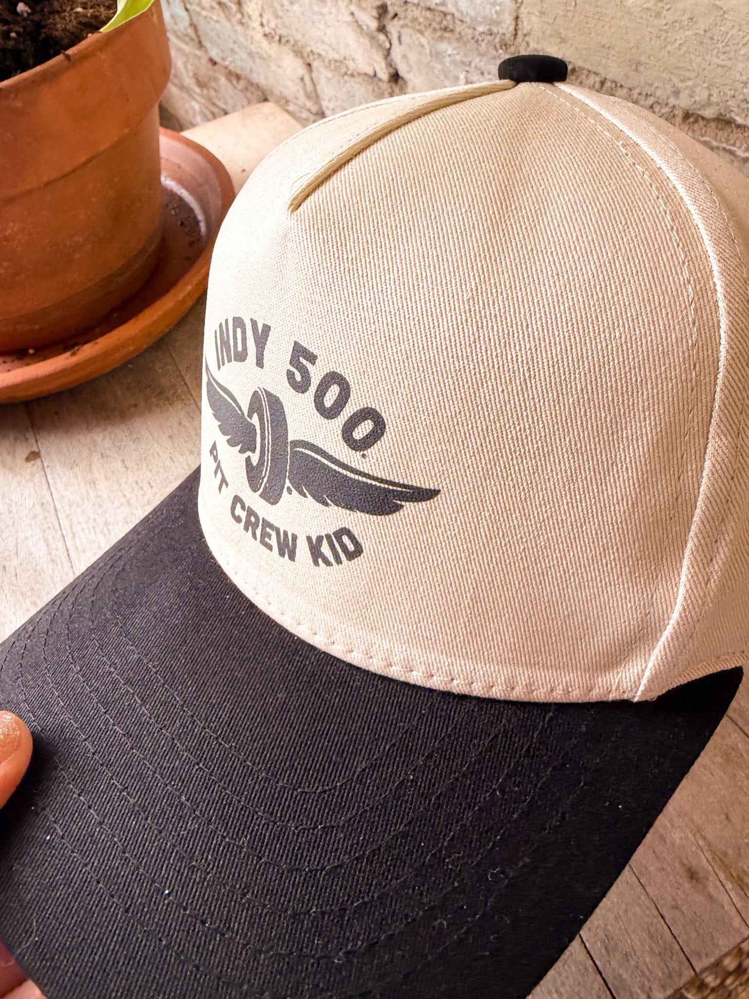 Indy 500 Pit Crew Kid Hat