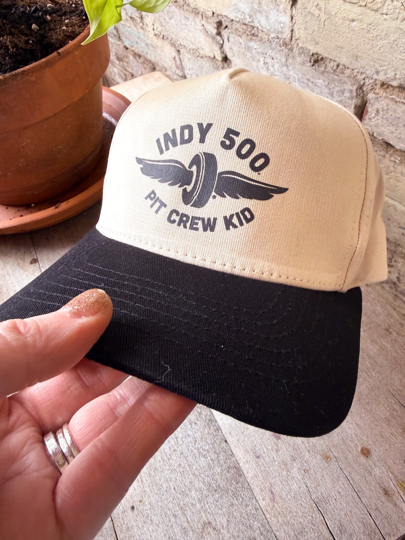 Indy 500 Pit Crew Kid Hat