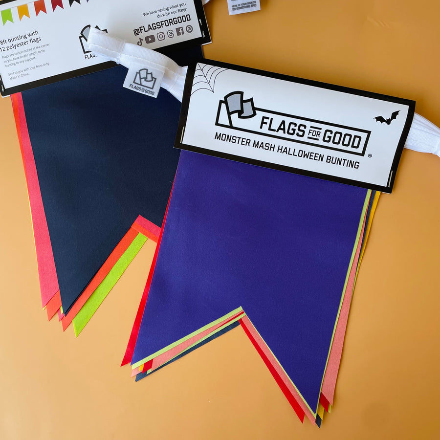 Monster Mash Halloween Bunting