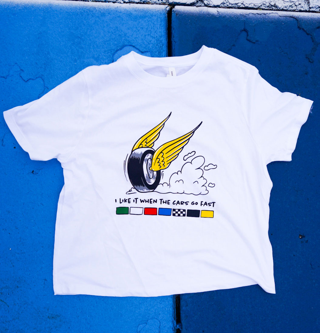 Cars Go Fast Crop | Flags For Good X Indianapolis Motor Speedway