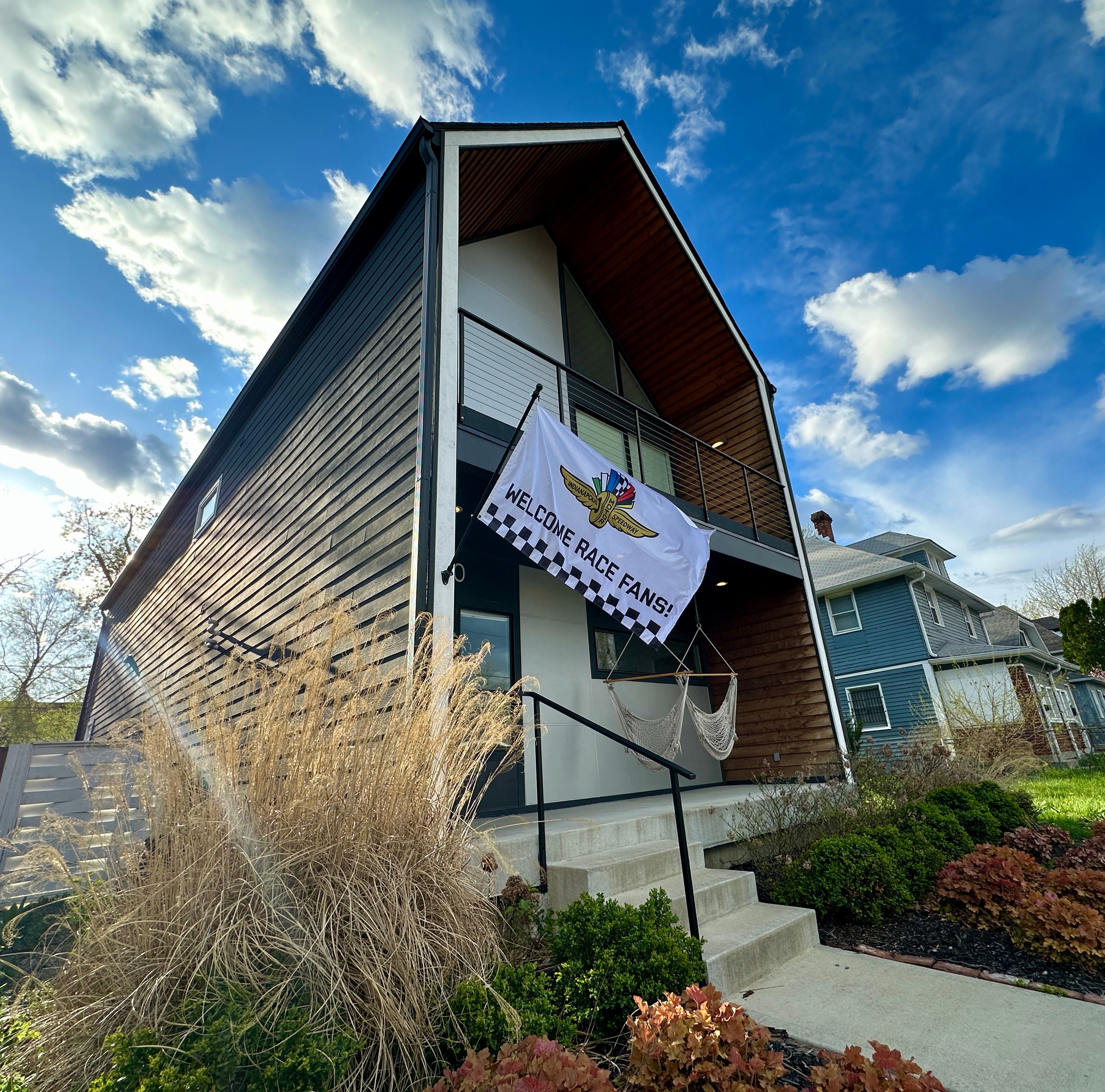 "Welcome Race Fans" Indianapolis Motor Speedway® Checkered Flag