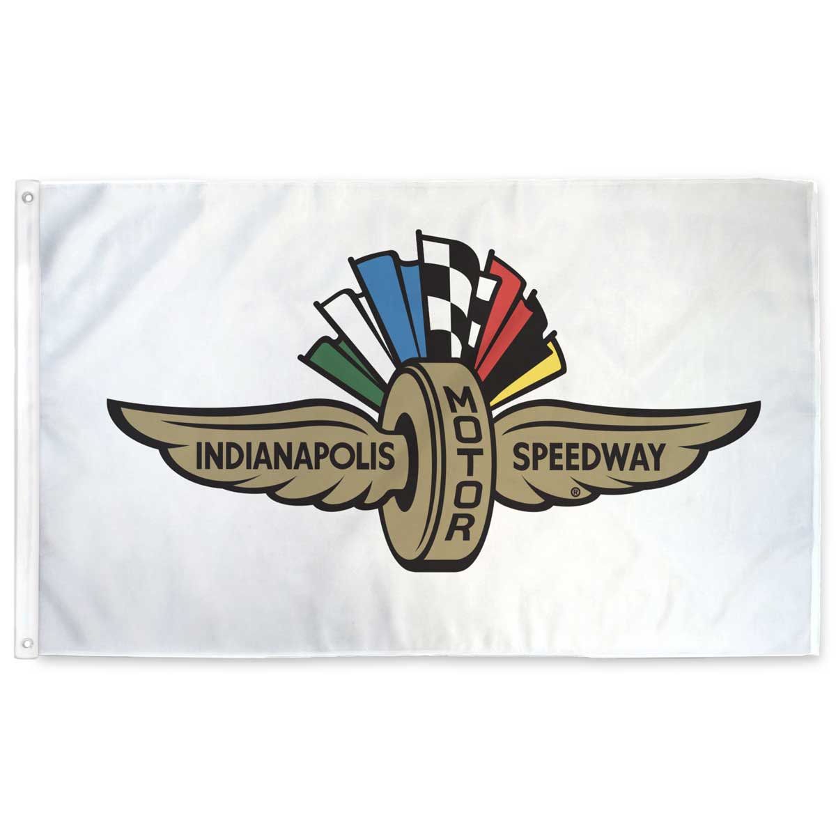 Indy Motor Speedway Logo Flag | Indianapolis Racing Flags | Flags For Good