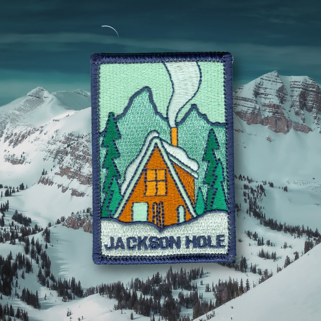 Jackson Hole Stick-On Patch