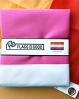 3x5 feet double sided lesbian pride flag with grommets