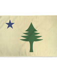 Maine 1901 Flag with Maritime Pine Tree