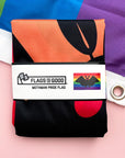 mothman pride flag 2ftx3ft single-sided by flags for good