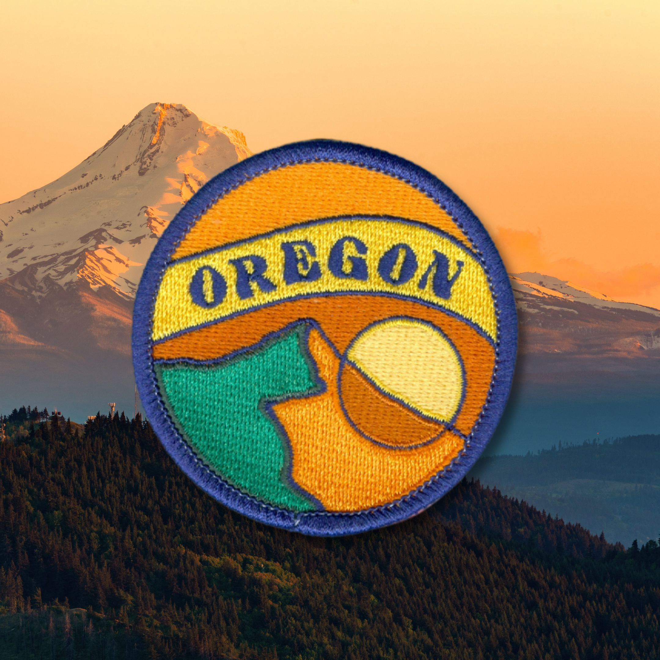 Oregon Sun Stick-On Patch