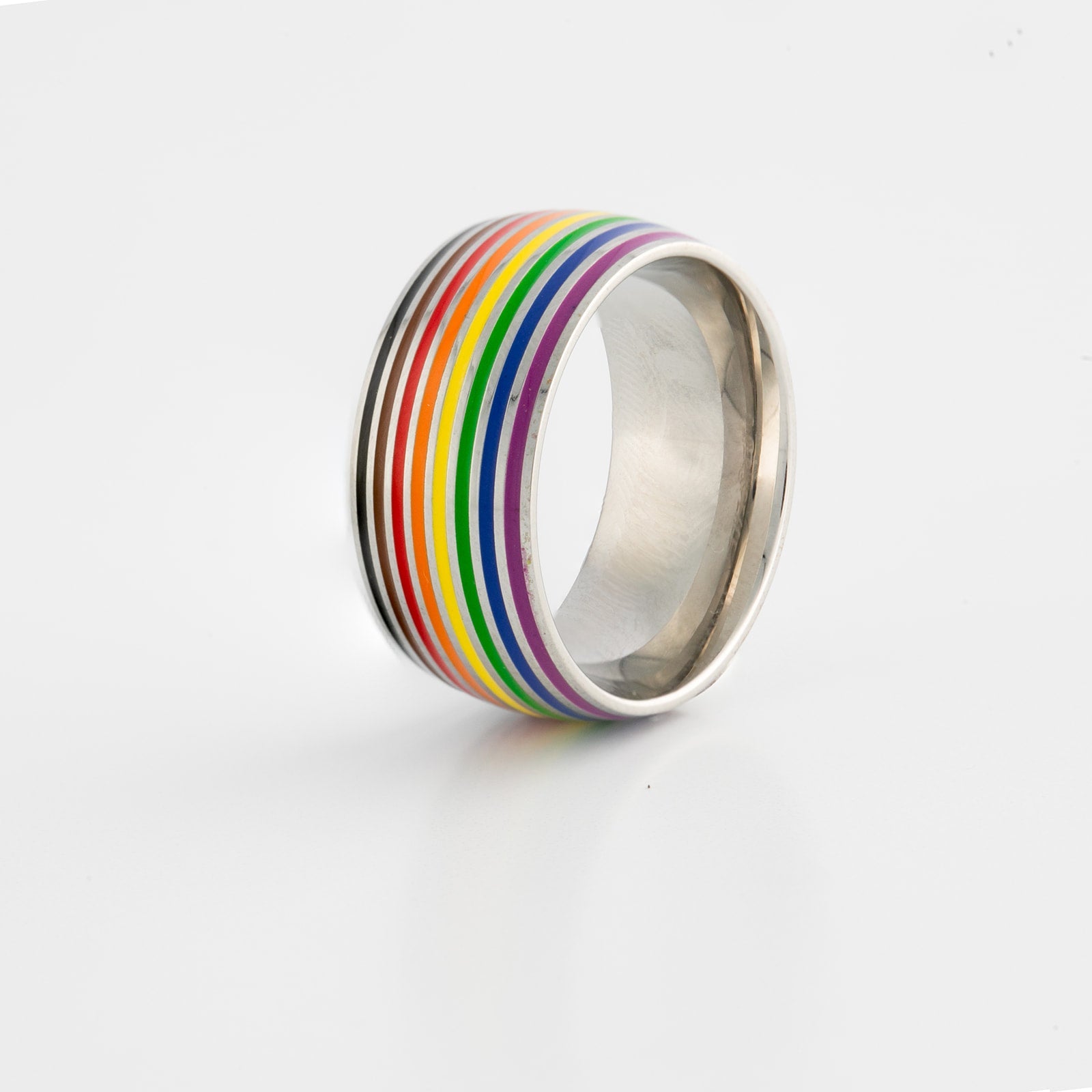 Philadelphia Pride Ring | Stainless Steel Philly Pride Band Ring