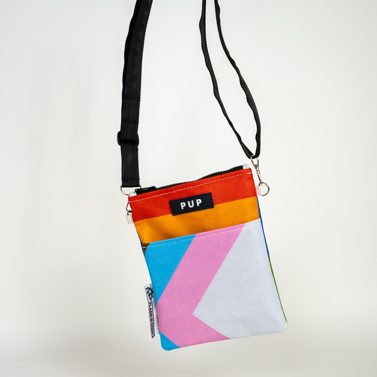 Progress Pride Flag Crossbody Bag