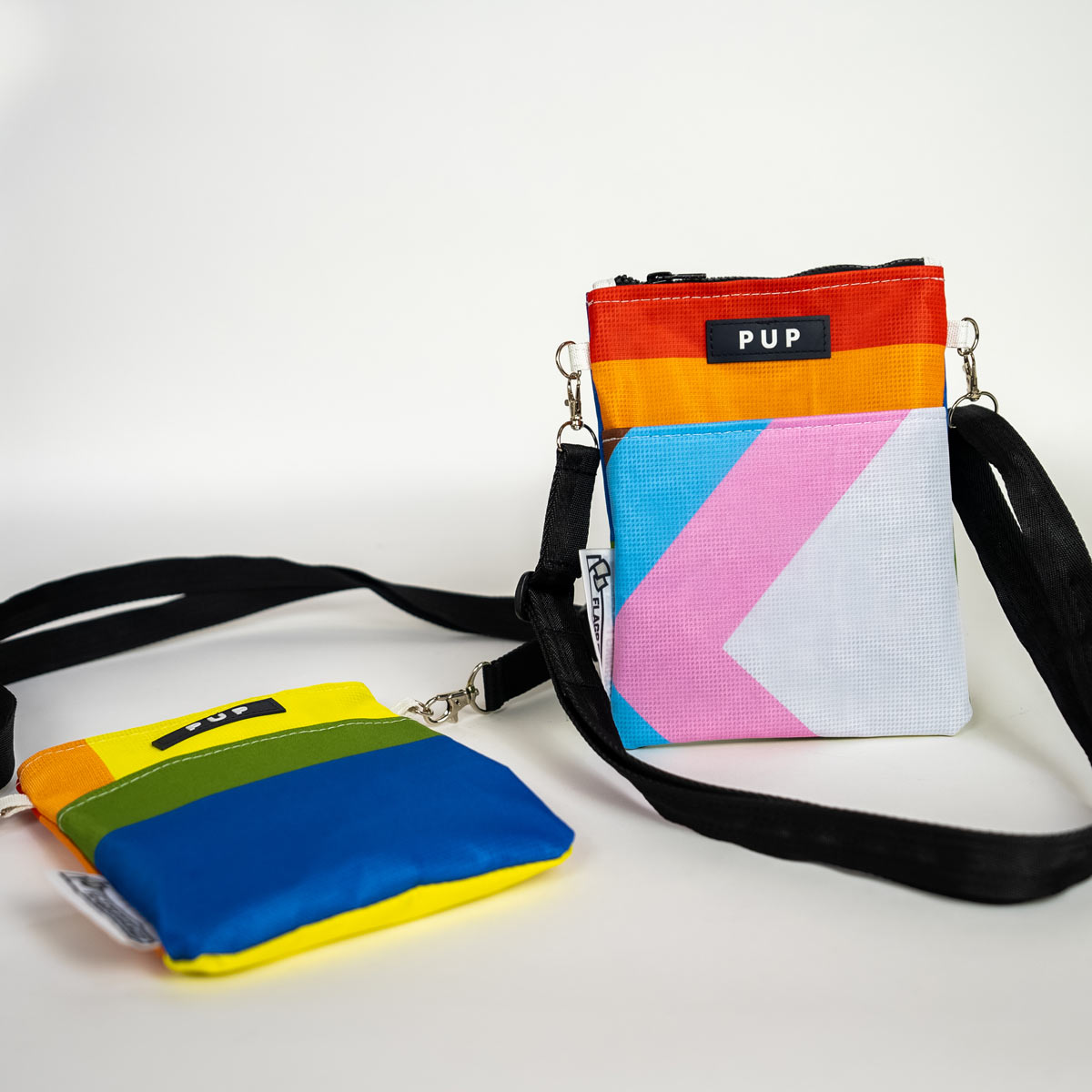 Progress Pride Flag Crossbody Bag