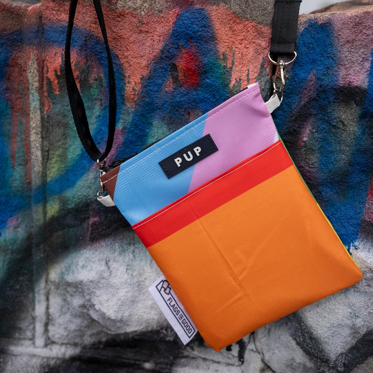Progress Pride Flag Crossbody Bag
