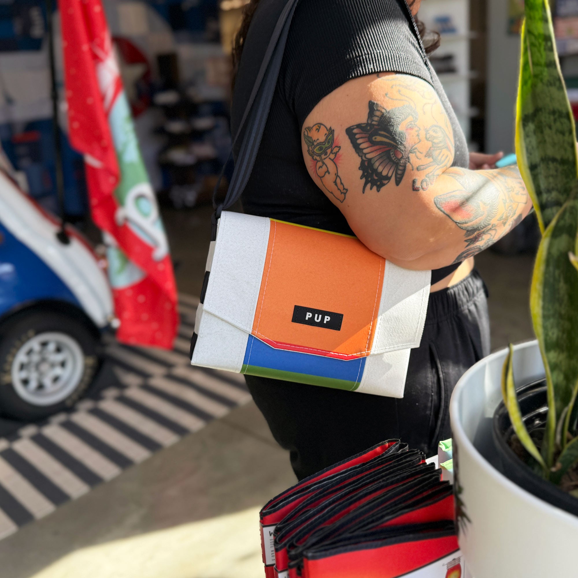 Rainbow Pride Flag Page Crossbody