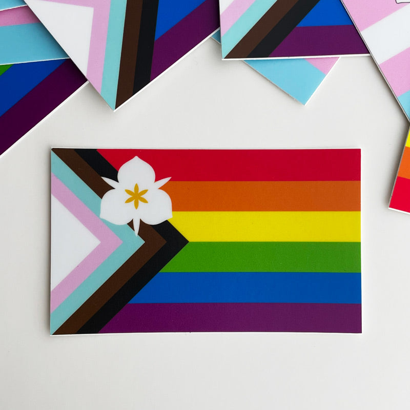 Progress Salt Lake City Pride Vinyl Sticker