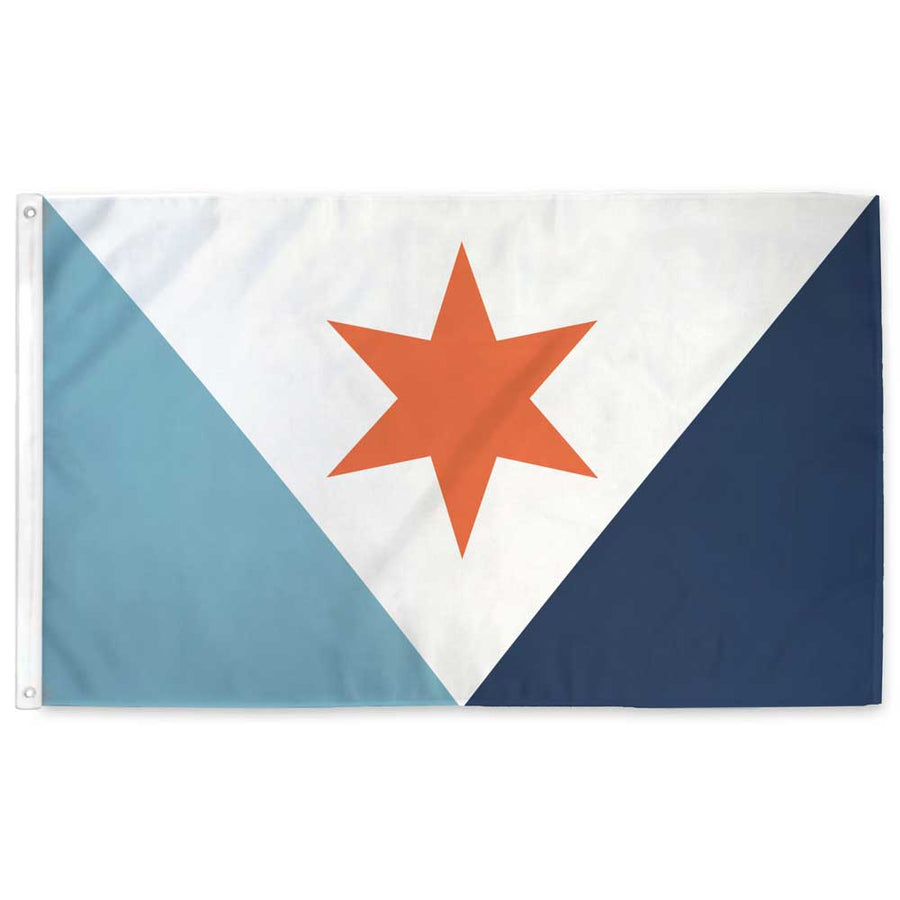New Syracuse California First light flag Designed by Syracuse native Eric Hart