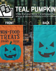 Teal Pumpkin Garden Flag