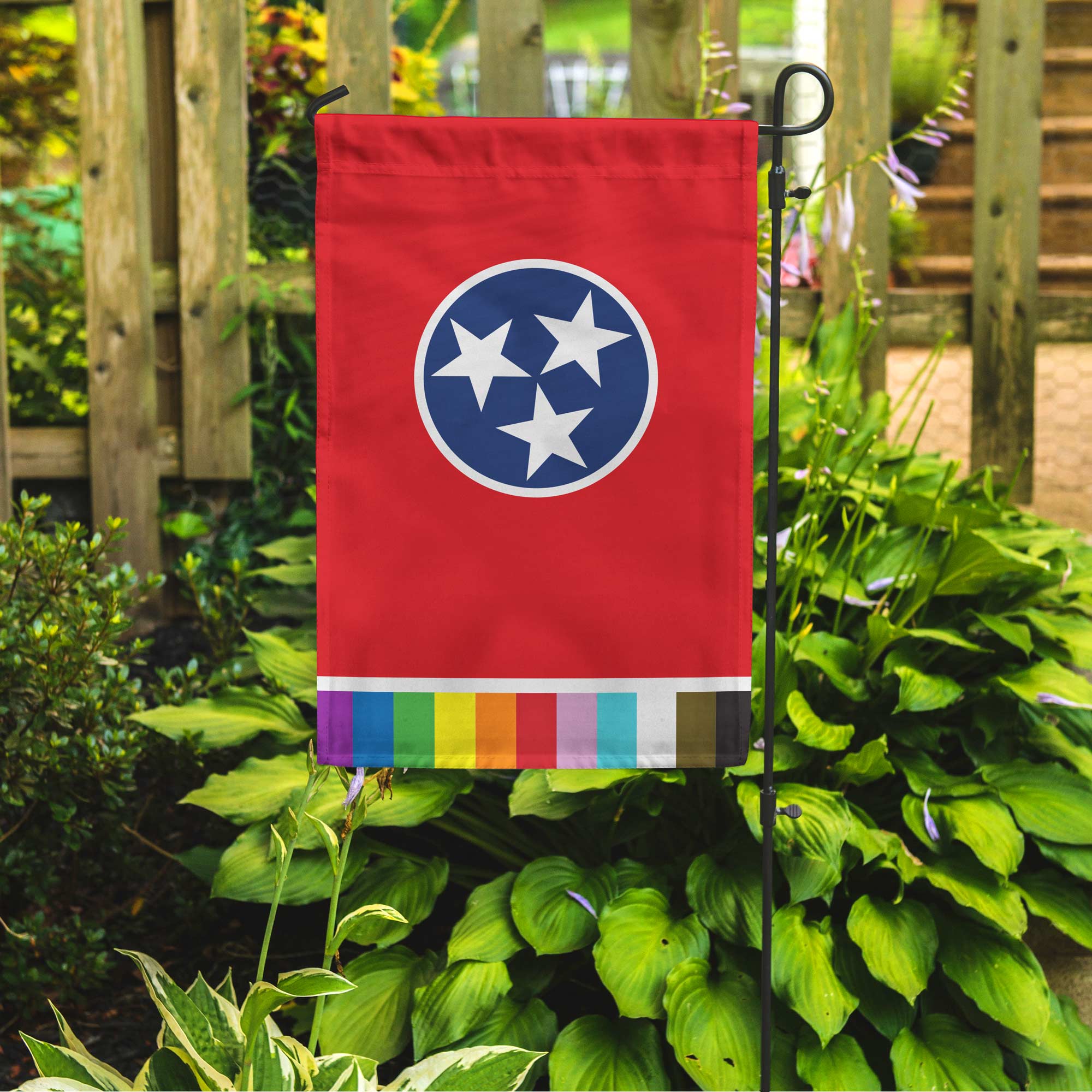 Tennessee Pride Garden Flag