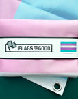 transgender trans 3ftx5ft single-sided flag by flags for good