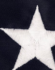 Detail of the stars on repatriot USA flag