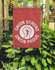 Union Proud Union Strong Garden Flag