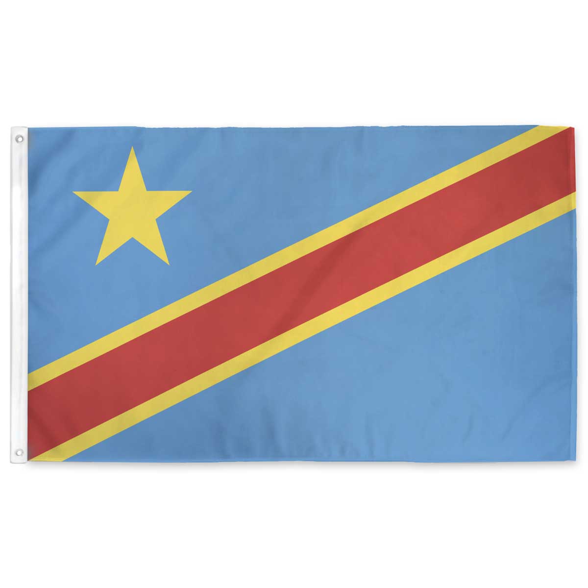 Democratic Republic of the Congo Flag 🇨🇩