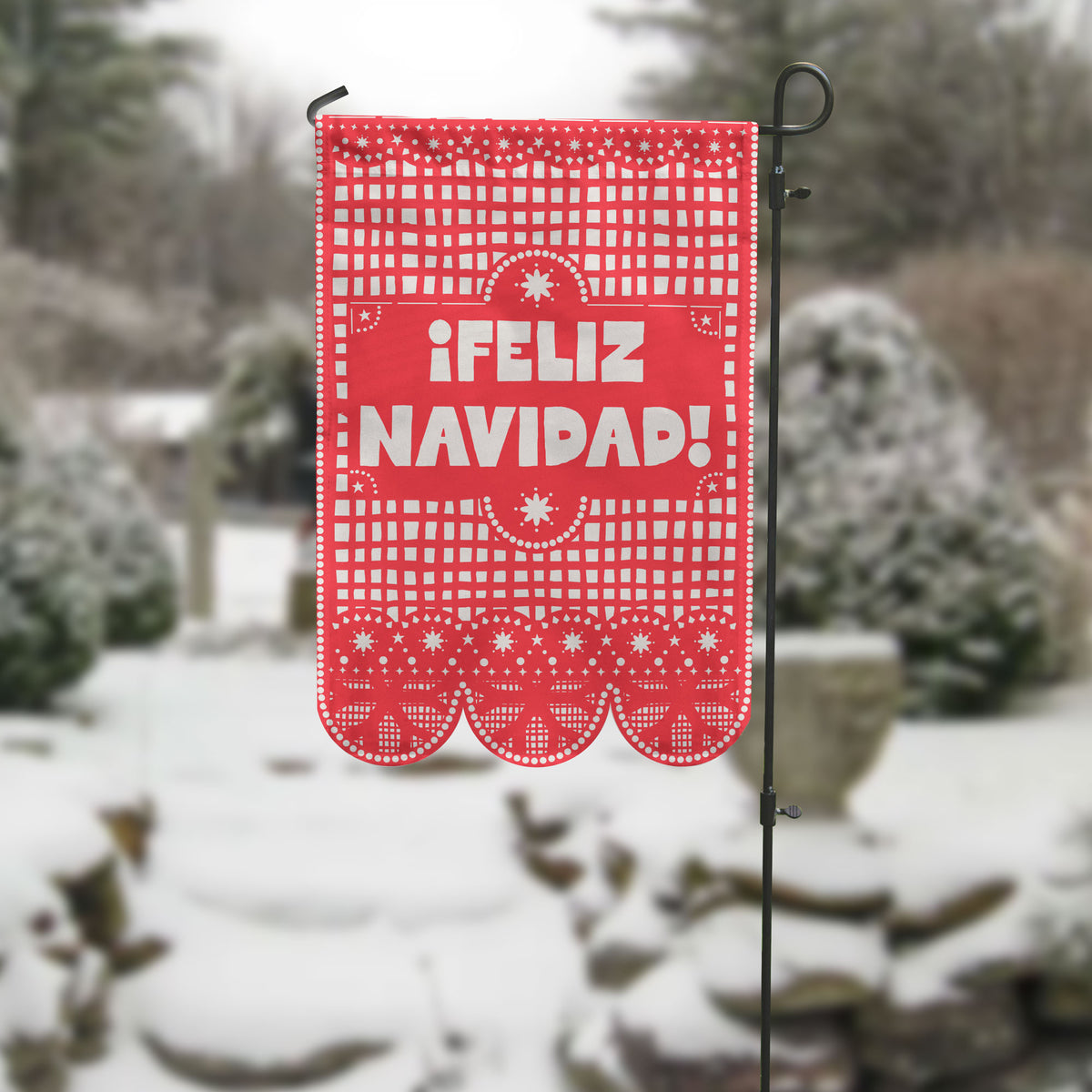 Feliz Navidad Garden Flag