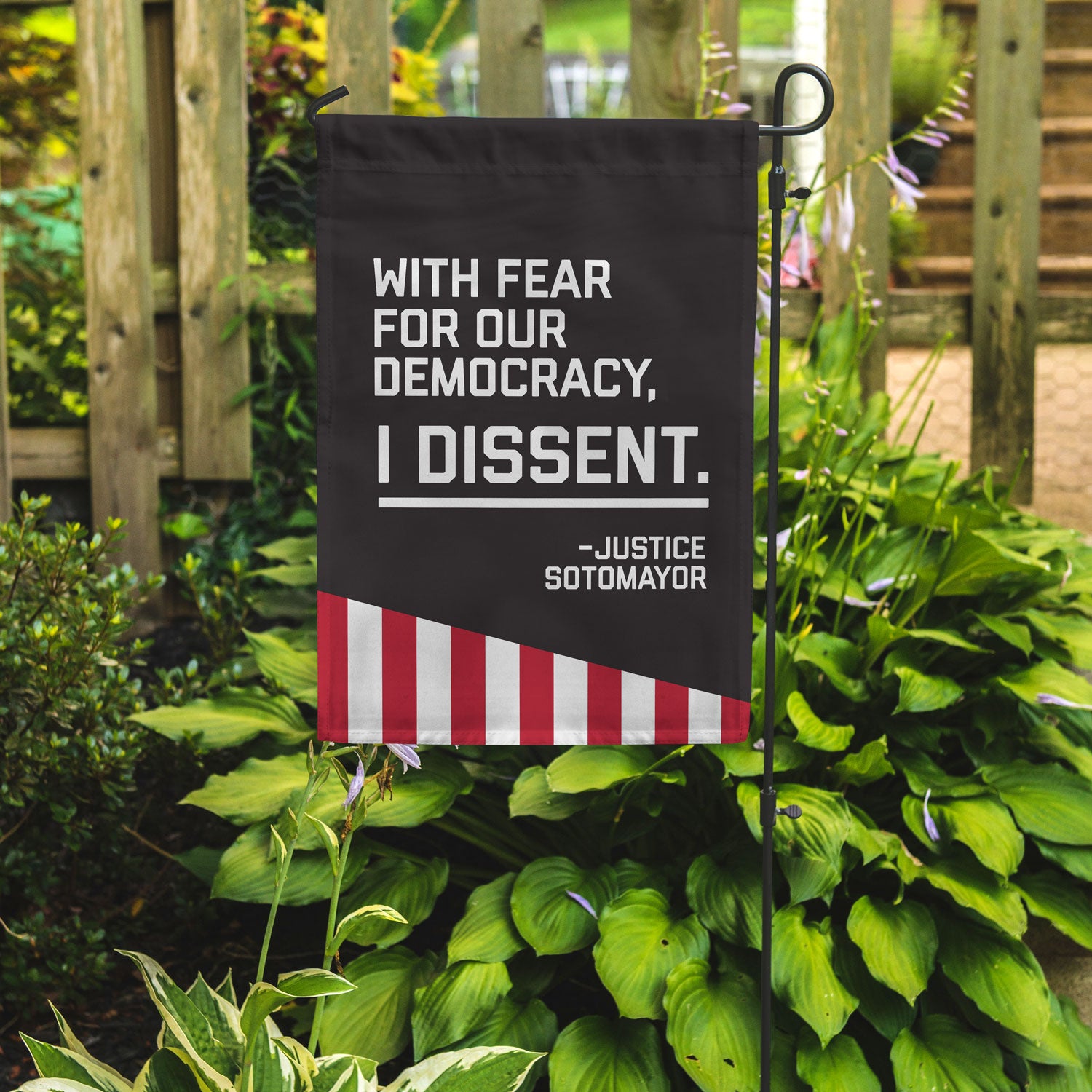 "I Dissent" Garden Flag