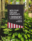 "I Dissent" Garden Flag