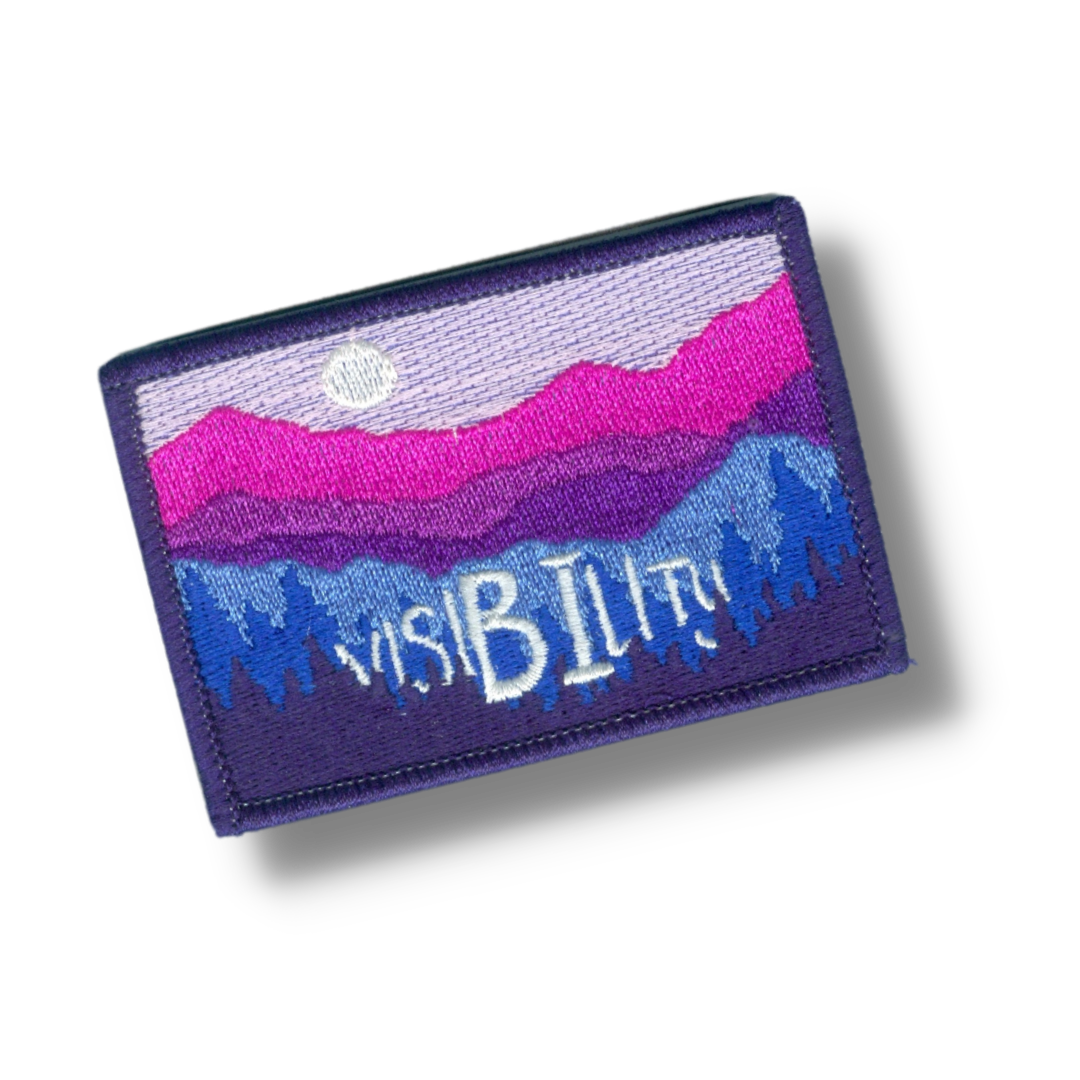 Bisexual Visibility Stick-On Patch