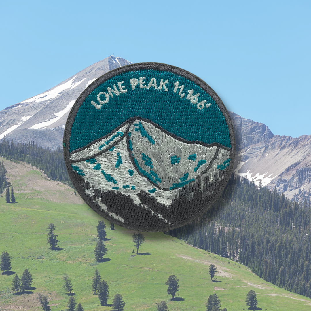 Lone Peak Montana Stick-On Patch