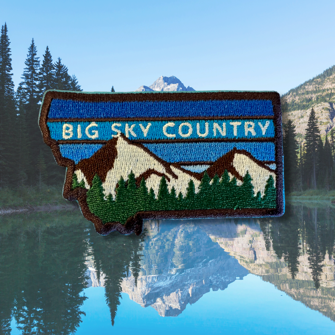 Montana Big Sky Country Stick-On Patch