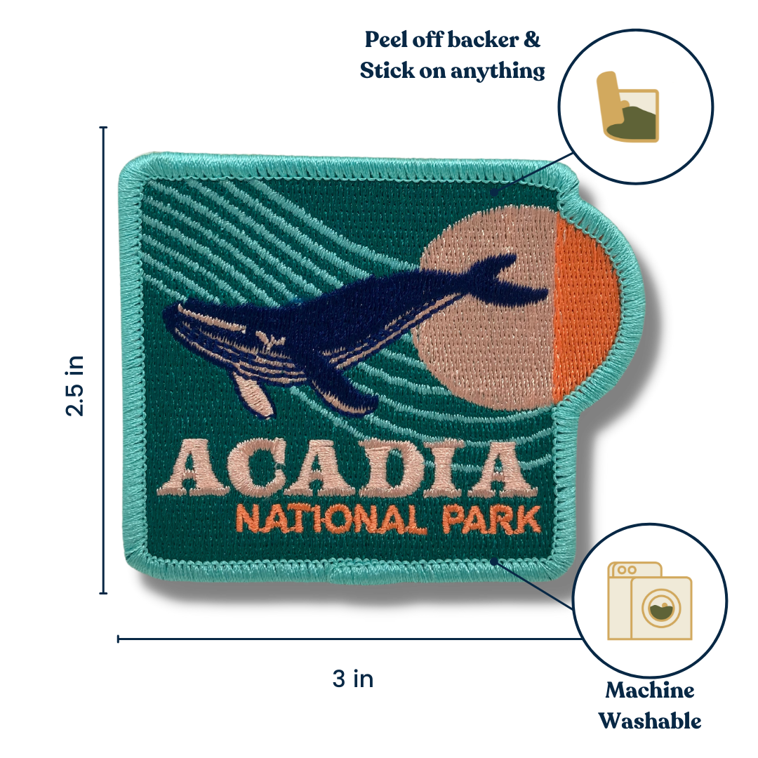 Acadia National Park Stick-On Patch