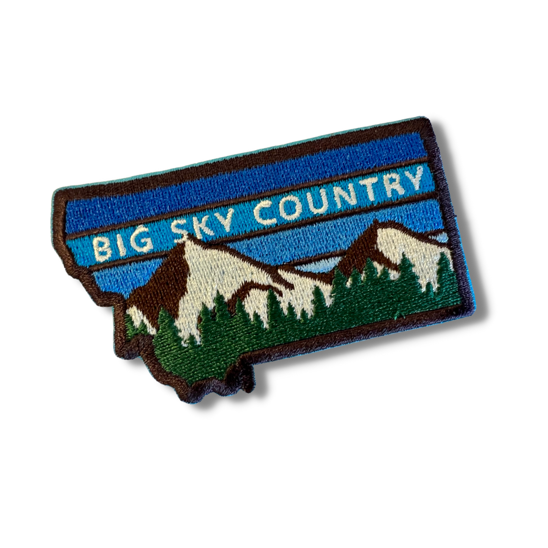 Montana Big Sky Country Stick-On Patch