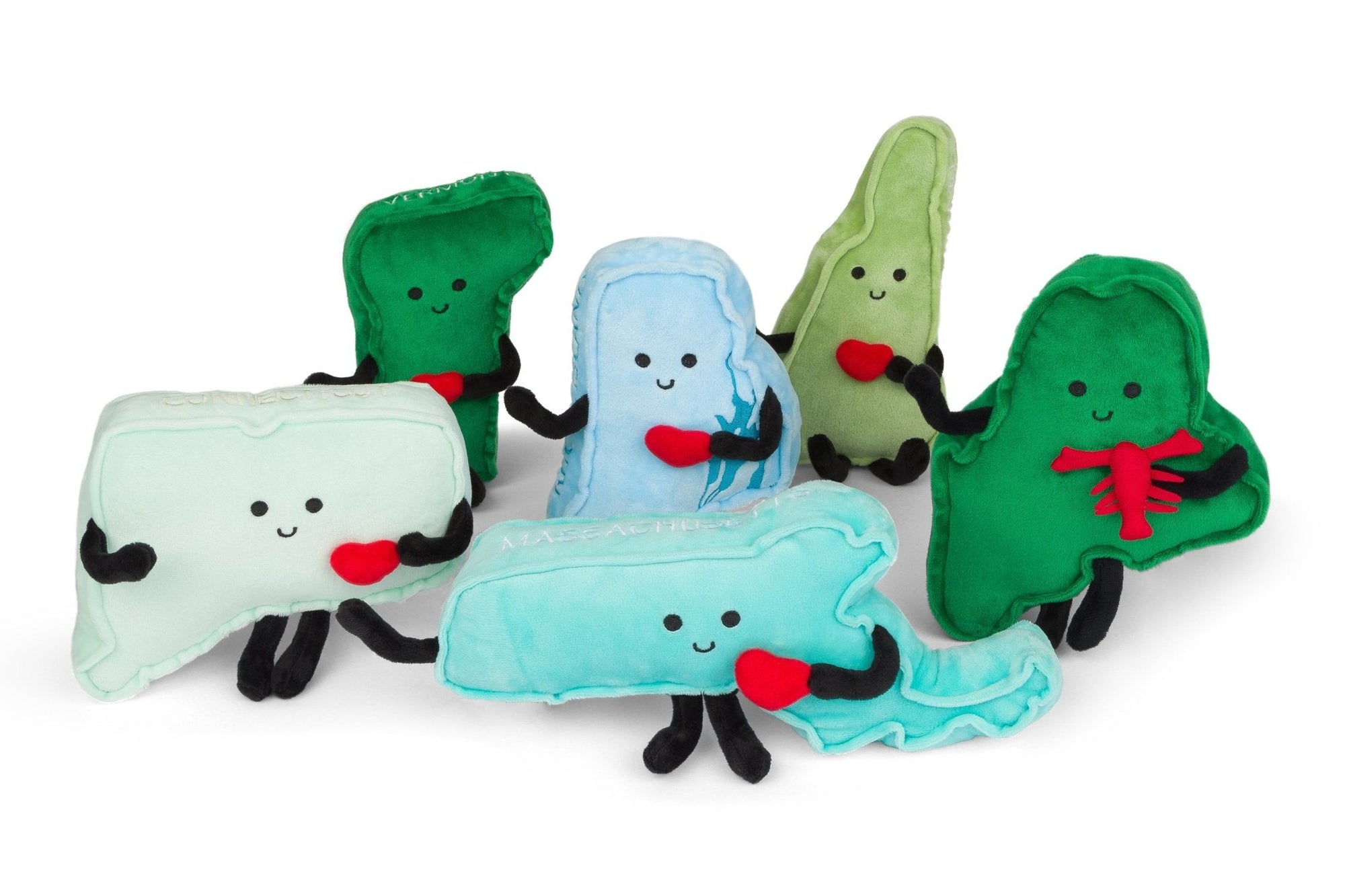 Massachusetts Stuffed State Plush – Collectible & Educational | Stuffed States USA