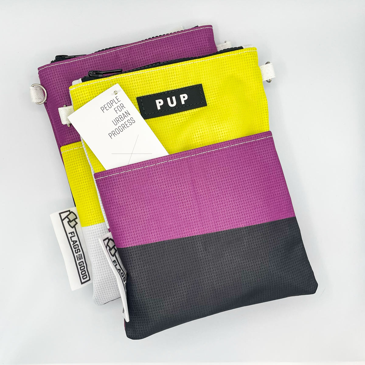 Nonbinary Pride Flag Crossbody Bag