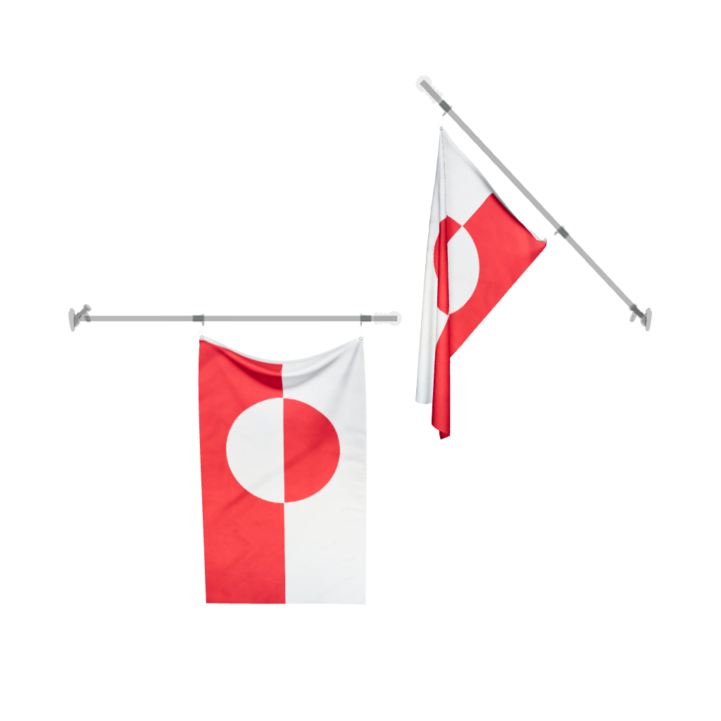 Greenland Flag 3D Model