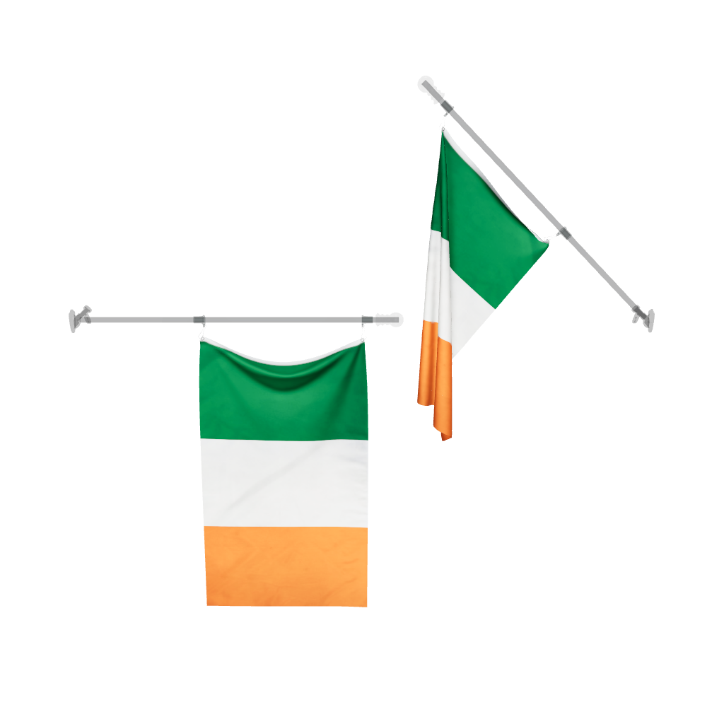 Ireland Flag 3D model 