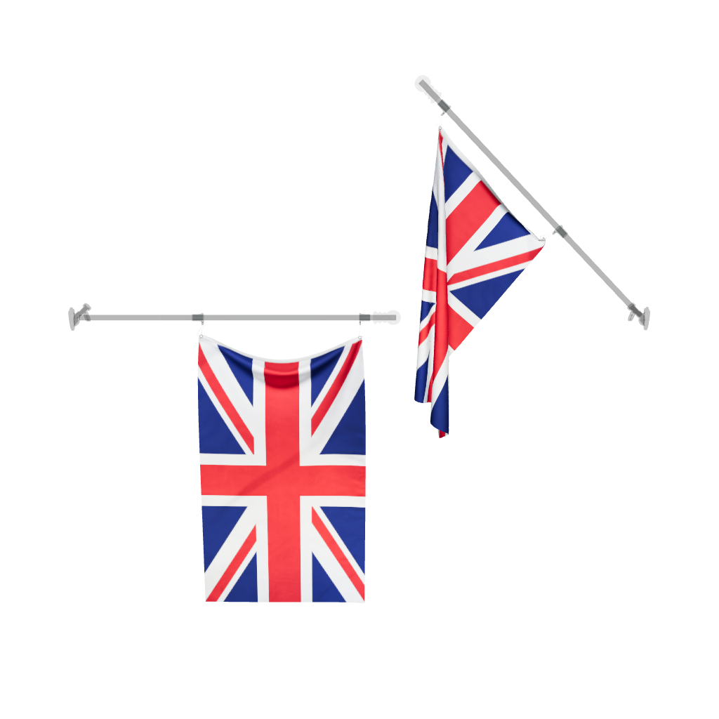 United Kingdom Flag 3D Model