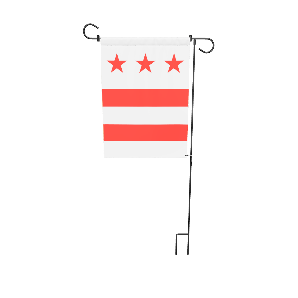 Washington DC Garden Flag 3D model