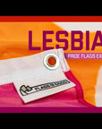 Lesbian Pride Flag Enamel Pin