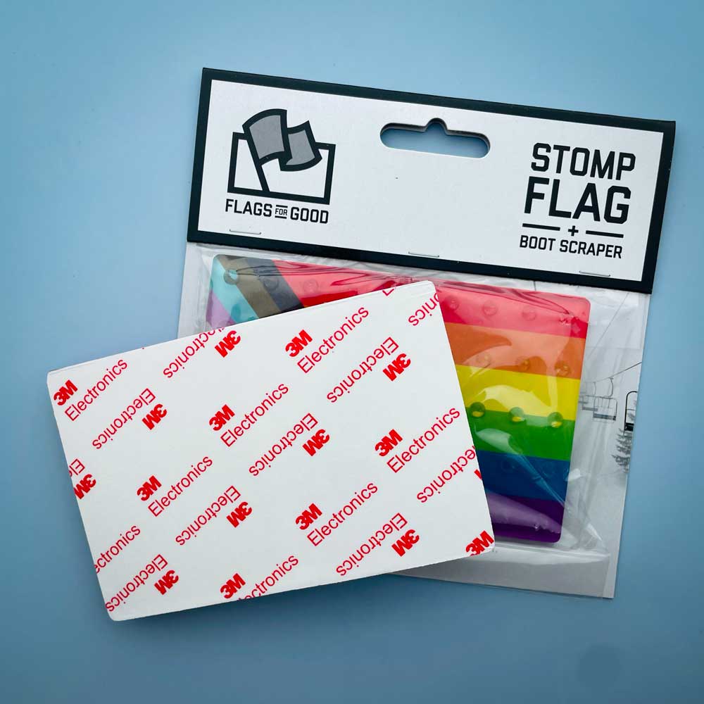 Progress Pride Flag Stomp Pad