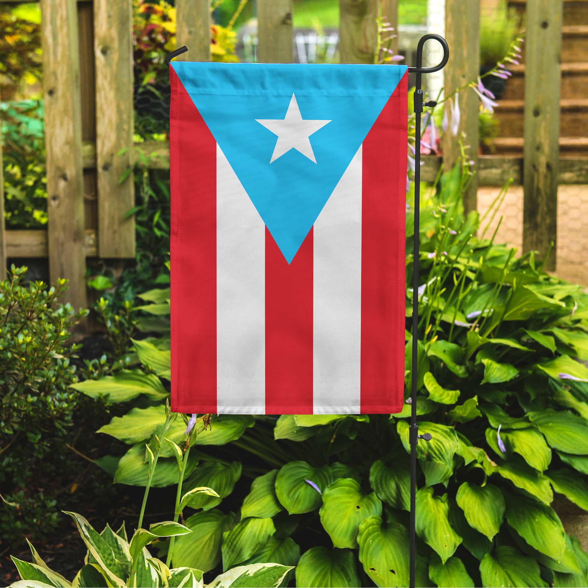 Puerto Rico Garden Flag