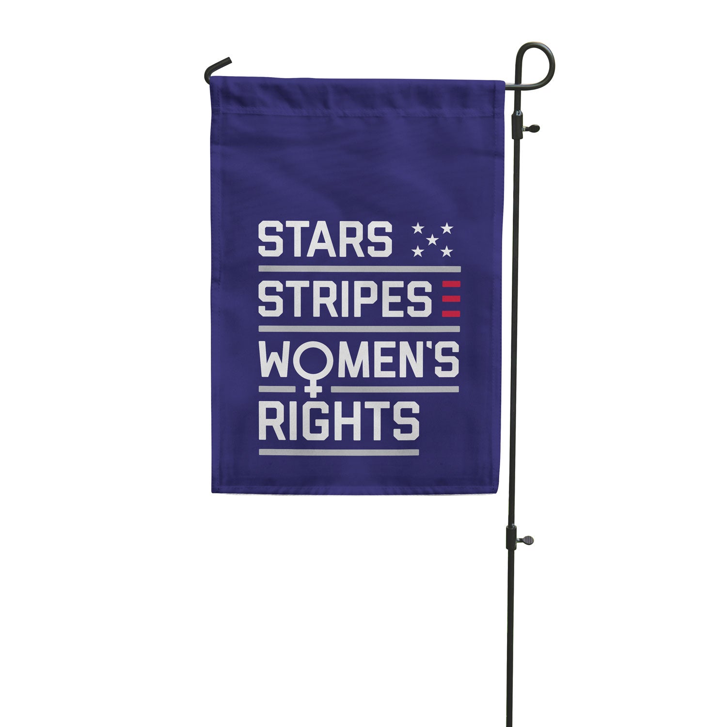 Stars Stripes Women's Rights Garden Flag
