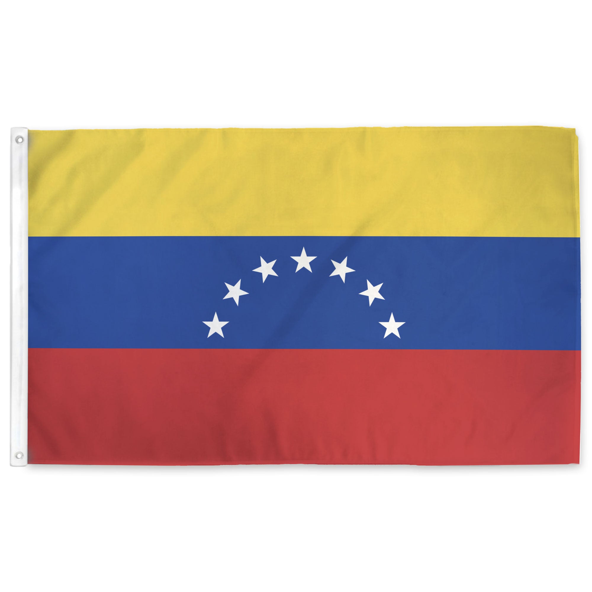 Venezuelan flag with 7 stars (pre 2006 version)