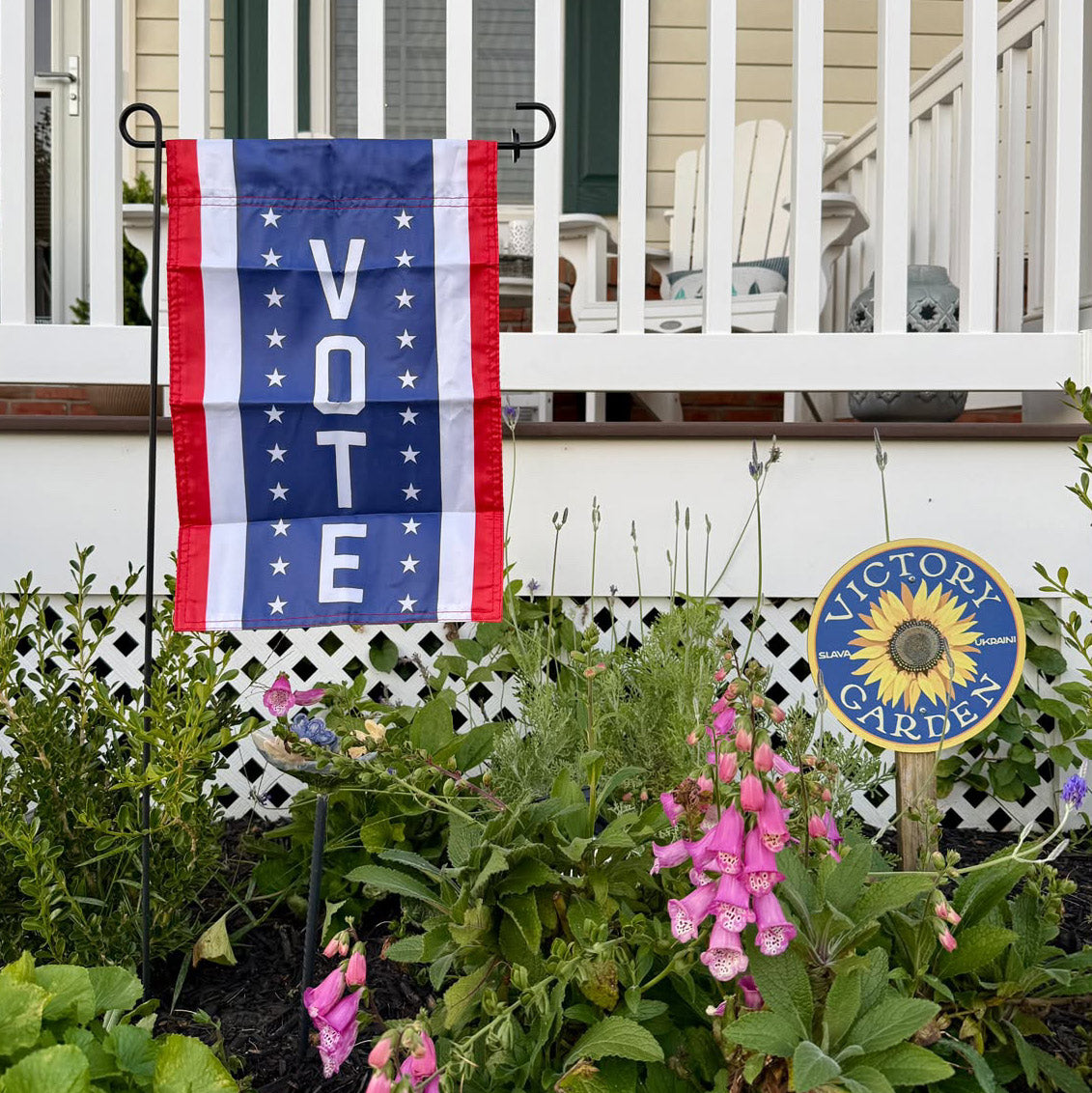 Vote Banner Garden Flag